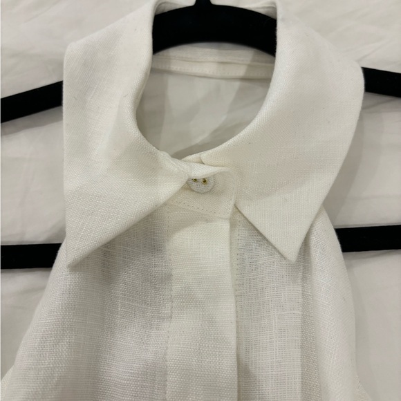 Zimmermann White Halter neck jumpsuit size 0 - Picture 8 of 10